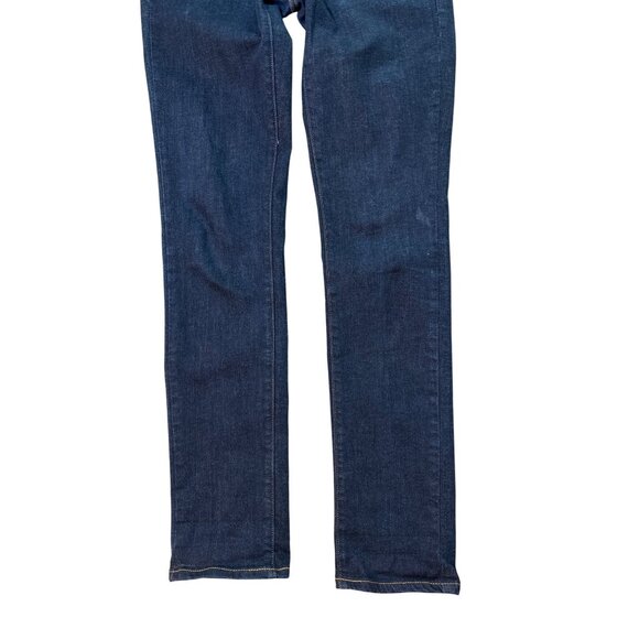 Raleigh Denim Jeans Skinny Handcrafted Stretch Low Dark Wash Size 29 - Picture 3 of 10